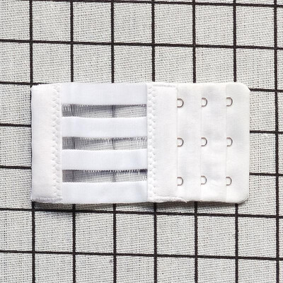 

Women Bra Extender 3 Hook 3 Row Ladies Soft Bra Extension Strap Lengthened Underwear