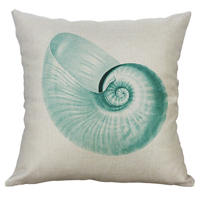 

〖Follure〗100 NEW 2019 Marine Life 40x40cm Linen Pillow Pillowcase Home Decorative