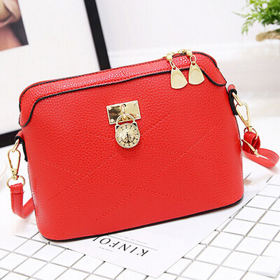 

Casual Shoulder Bag Simple Design Women Crossbody Bags Vintage PU Leather Small Messenger Bag Retro Handbags Phone Purse YJ