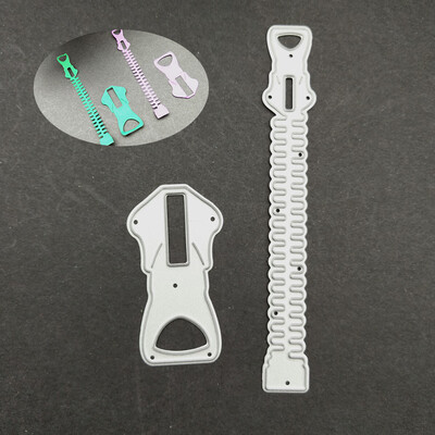 

Craft Dies Decor Metal Cutting Dies zipper embossing paper Card border template punch DIY
