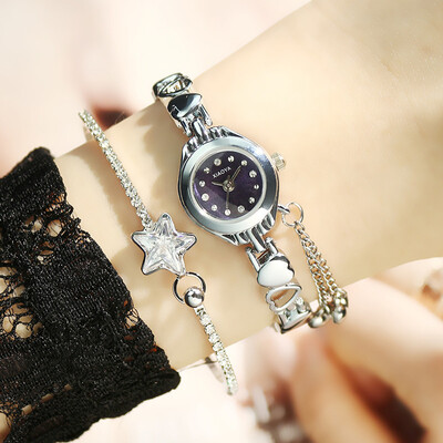 

Korean fashion high-end watch waterproof student quartz watch female watch generation
