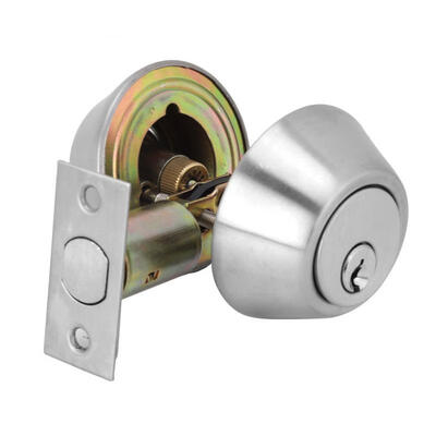 

Greensen Stainless Steel Door Double Cylinder Deadbolt Lock Keyed on Both Sides for Wood Door