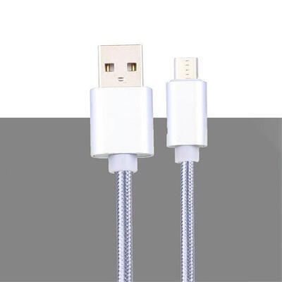 

Portable Type-C Nylon Braided Data Line Practical Fast Charging Cable For Android Mobile Phone