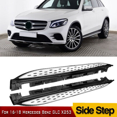 

For 16-18 Mercedes Benz X253 GLC300 GLC43 AMG Running Board Side Step Nerf Bar