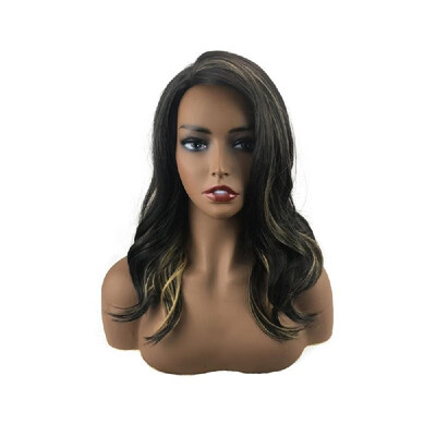

High-temperature Synthetic Lace Front Fiber Big Curly Wigs for The Long Curve Natural Matt Hairpiece