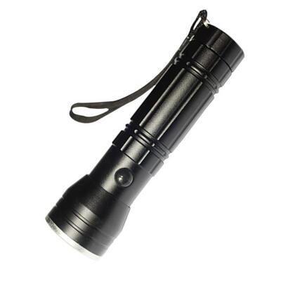 

LED Flashlight Torch 3 in 1 UV Red Laser Instruction Light Emergency Lamp