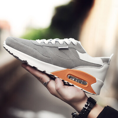 

Increased fashion mens shoes Leather PU cushion sports shoes running shoes
