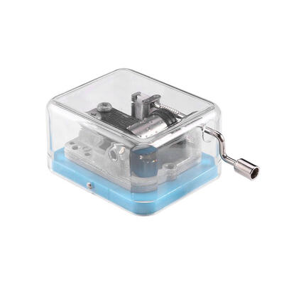 

Metal Hand Crank Music Box Movement DIY Mechanical Box Caskets Craft Gifts