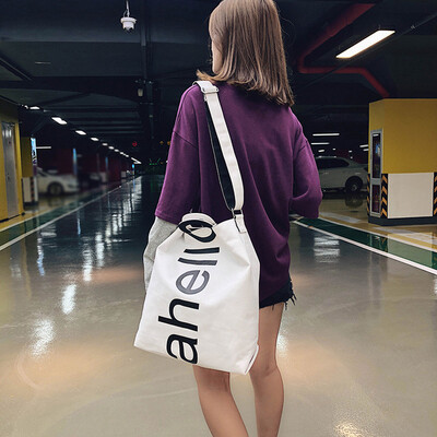 

Tailored Fashion Women Letter Canvas Messenger Bag Shoulder Bag Hand Bag Travel Bag