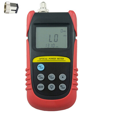 

Portable -50dB to 26dB 800nm1700nm Fiber Optic Power Meter Optical Laser power meter With FC SC Optical Interface