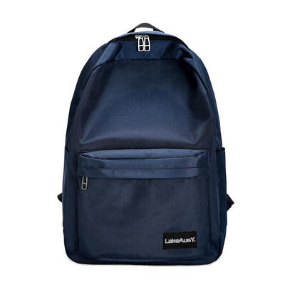 

Solid Color Unisex Travel Backpacks Casual Canvas Shoulder School Bags