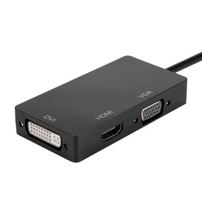 

Greensen CableDeconn 3 in 1 Mini DP Male to HDMIVGADVI Female HD Video Adapter Converter