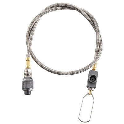 

Adapter Hose Screw Type Extend Hose Adjustable Control Valve For Camping Cooking Picnic