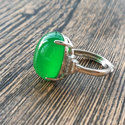 

FW Fashion Jewelry Exquisite Ring Green Ring Exquisite Woman Fashion Ring Send Mothers Birthday Gift