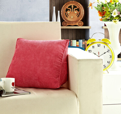

Toponeto Triangular Cushion Cover Cotton Softable Throw Pillow Pillowcase SofaPillow
