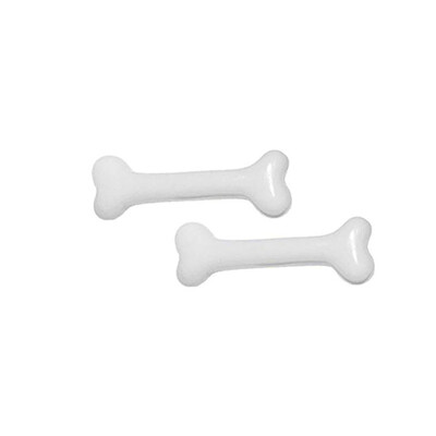 

〖Follure〗White Bone Hairpin Scary Accessory Girl Accessory Duck Bill Clip
