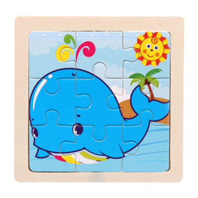 

Tailored Wooden Animal Puzzle Educational Developmental Baby Kids Training Toy