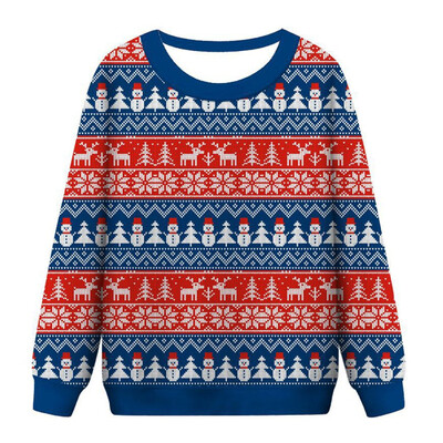 

Tailored Christmas Women Funny Print Christmas Sweatshirt Crewneck Various Design Tops