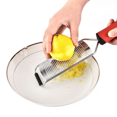 

Siaonvr Professional Lemon Zester & Cheese Grater Dishwasher-Safe Stainless Steel