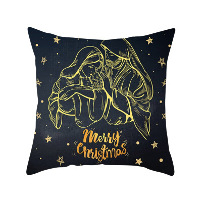 

Tailored Home Nordic Style Cushion Christmas Pillowcase for Living Room Bedroom