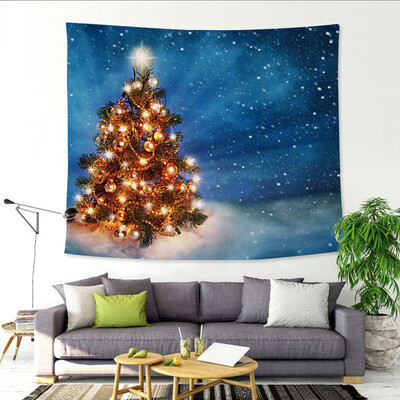 

Gobestart Xmas Art Home Wall Hanging Tapestry Wall Ornamentation Christmas Wall Decor