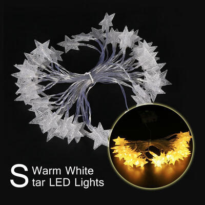 

Greensen Battery Operated Led String Lights Ejoyous 6m 19ft 40 star Shape LED Lights Fairy Decorative Li