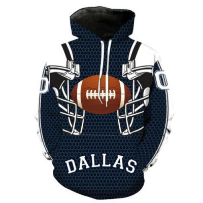 

NEW Winter Dallas Cowboys Sport Hoodie Sweatshirt Hooded Jumper Jacket Coat