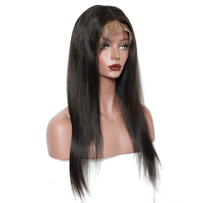 

Dolago Transparent 360 Lace Frontal Wig Straight Lace Front Human Hair Wigs 150 Density Brazilian Virgin