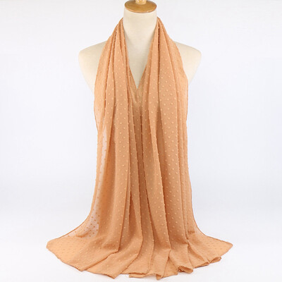

Women Ladies Plain Chiffon Scarf Hijab Shawls Muslim Headband Wraps Scarves New 18070Cm