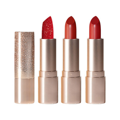 

Waterproof Non-stick Cup Long Lasting Lipstick Kit Matte Silky Lipstick Set Sexy Red Lip Tint Shimmer Nude Luxury Makeup Gift