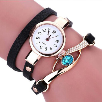 

Gem-set diamond bracelet watch listed in Europe&America watch Korean version table