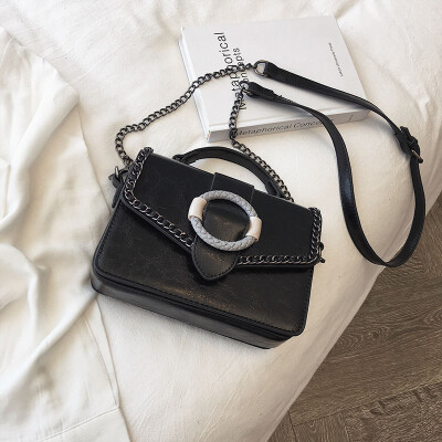 

Summer bag handbags new wave 2019 Korean version of the wild shoulder slung ins super fire fashion chain small square bag