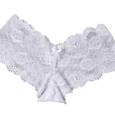 

Toponeto Sexy Women Temptation Buttocks T-pants Perspective Lace Exposed PP Sexy Thong
