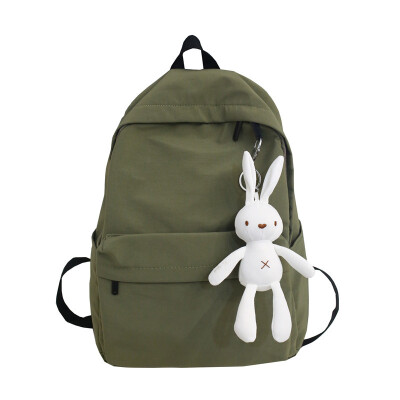 

Japanese ancient schoolbag female simple 100 tide college students waterproof&portable travel backpack ins shoulder bag
