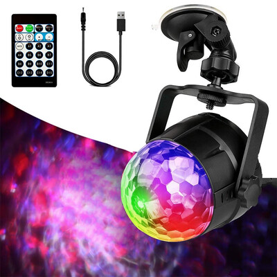 

〖Follure〗15 Colors DJ Lights with Remote Control for Home Parties Birthday Wedding Club