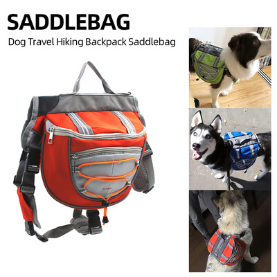 

Dog Travel Hiking Backpack Saddlebag for Travel Camping Hiking S Size Dogs Puppy Travel Bag