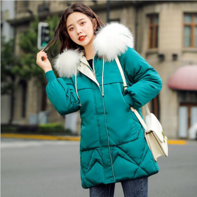 

Toponeto Women Casual Thick Long Sleeve Hooded Coat Winter Jacket Cotton Clothes