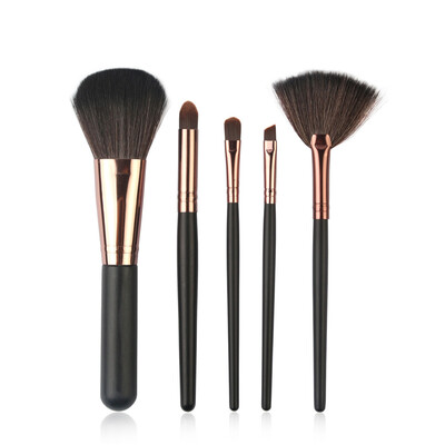 

Toponeto 5pcs Cosmetic Makeup Brush Blusher Eye Shadow Brushes Set Kit