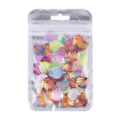 

100pcs Abrasion Resistance Sequins Colorful Shell DIY Nail Art Decorations