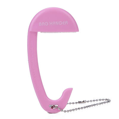 

Portable Plastic Bag Hangers Removable Table Desk Purse Handbag Hook Holder