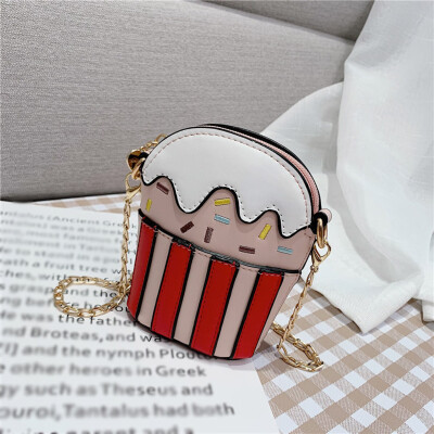 

Tailored Cute Cake Shoulder Small Bag Simple Fashion Cartoon Children Chain Messenger Bag