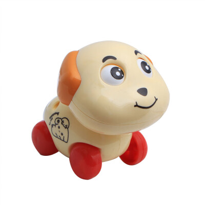 

Tailored Cute And Cartoon Puppy Clockwork Car Best Selling Plastic Educational Toy Car