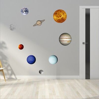 

〖Follure〗Green Luminous Planet Luminous Stickers Nine Planets Childrens Room Decor