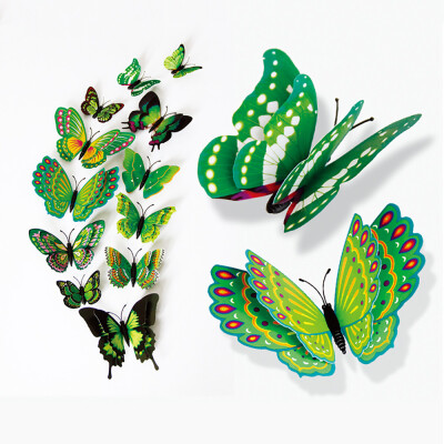 

〖Follure〗3D DIY Wall Stickers Fridge Magnet Home Decor Butterfly Stickers Room Decor