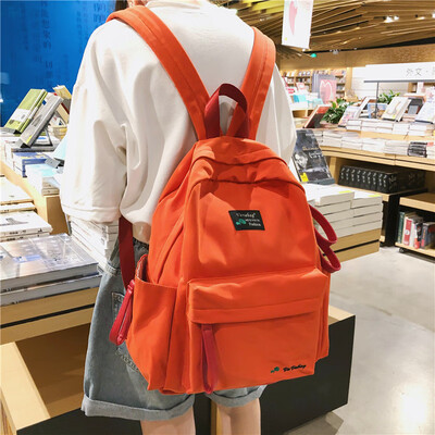 

Ins schoolbag female Korean version of senior high school students campus Simplified Sen Department ancient sense backpack shoulde