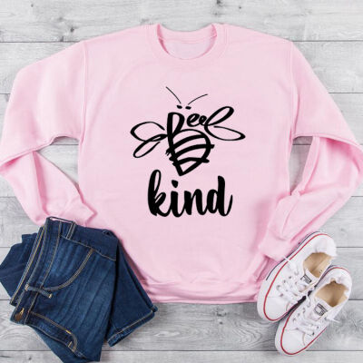 

Casual Cartoon Print Sweatshirts Pullover Women Cewneck Warm Tops Fashion Sweatshirt