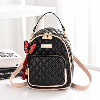 

Travel womens shoulder bag miniature personality color matching small fragrance multi-purpose backpack diagonal Bag Fashion