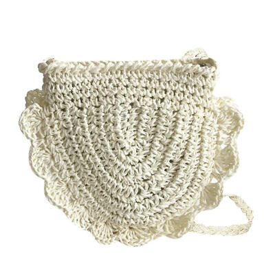 

Summer Beach Crochet Knitted Handbag Women Girl Shoulder Mini Messenger Bag