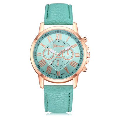 

V5 Women Three-eyed Double Leather Belt Quartz Watch