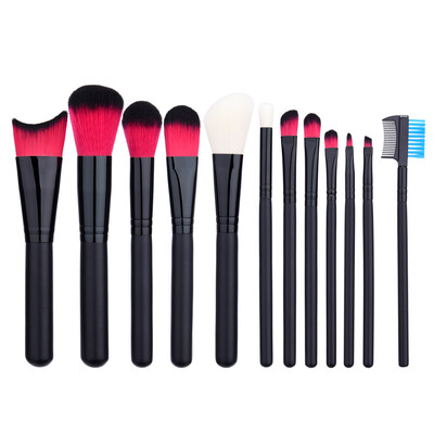 

〖Follure〗12Pcs Blending Pencil Foundation Eye shadow Makeup Brushes Eyeliner Brush